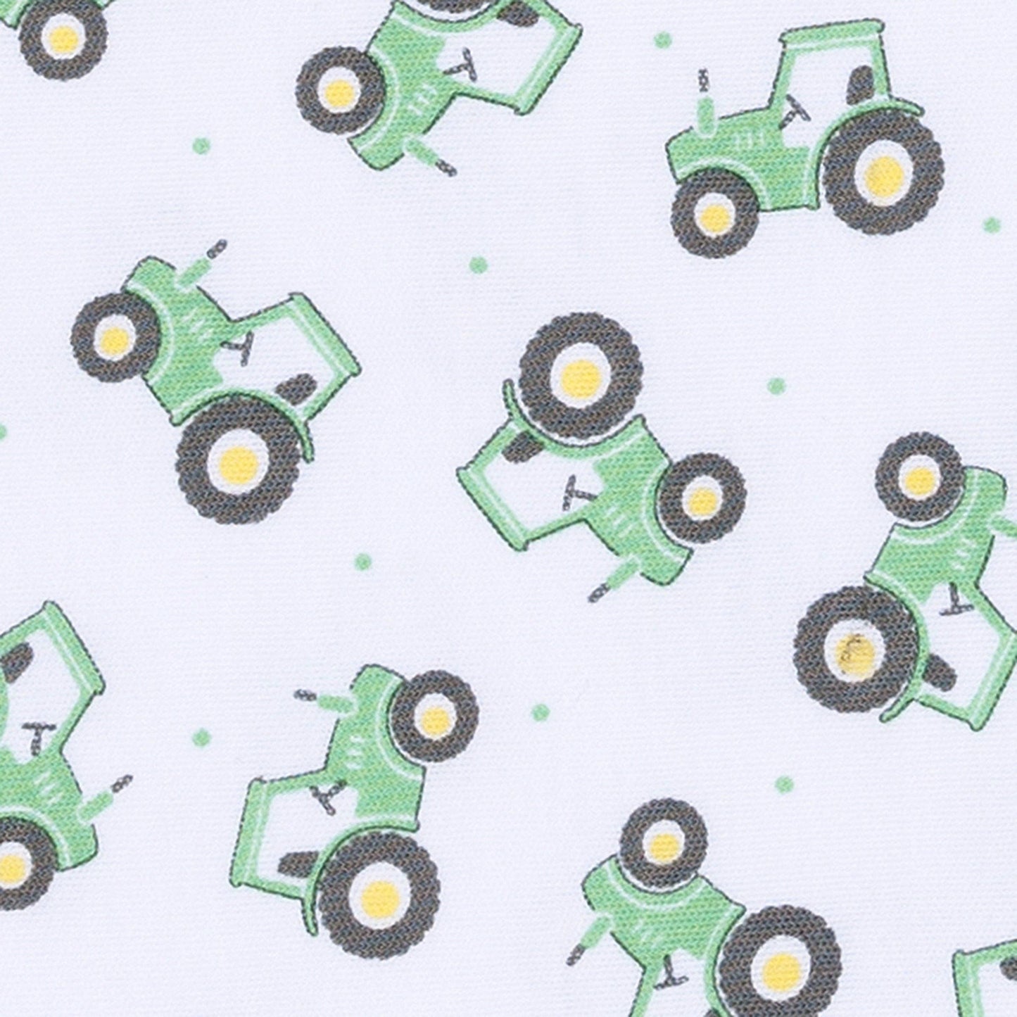 Lil' Green Tractor Print Bubble