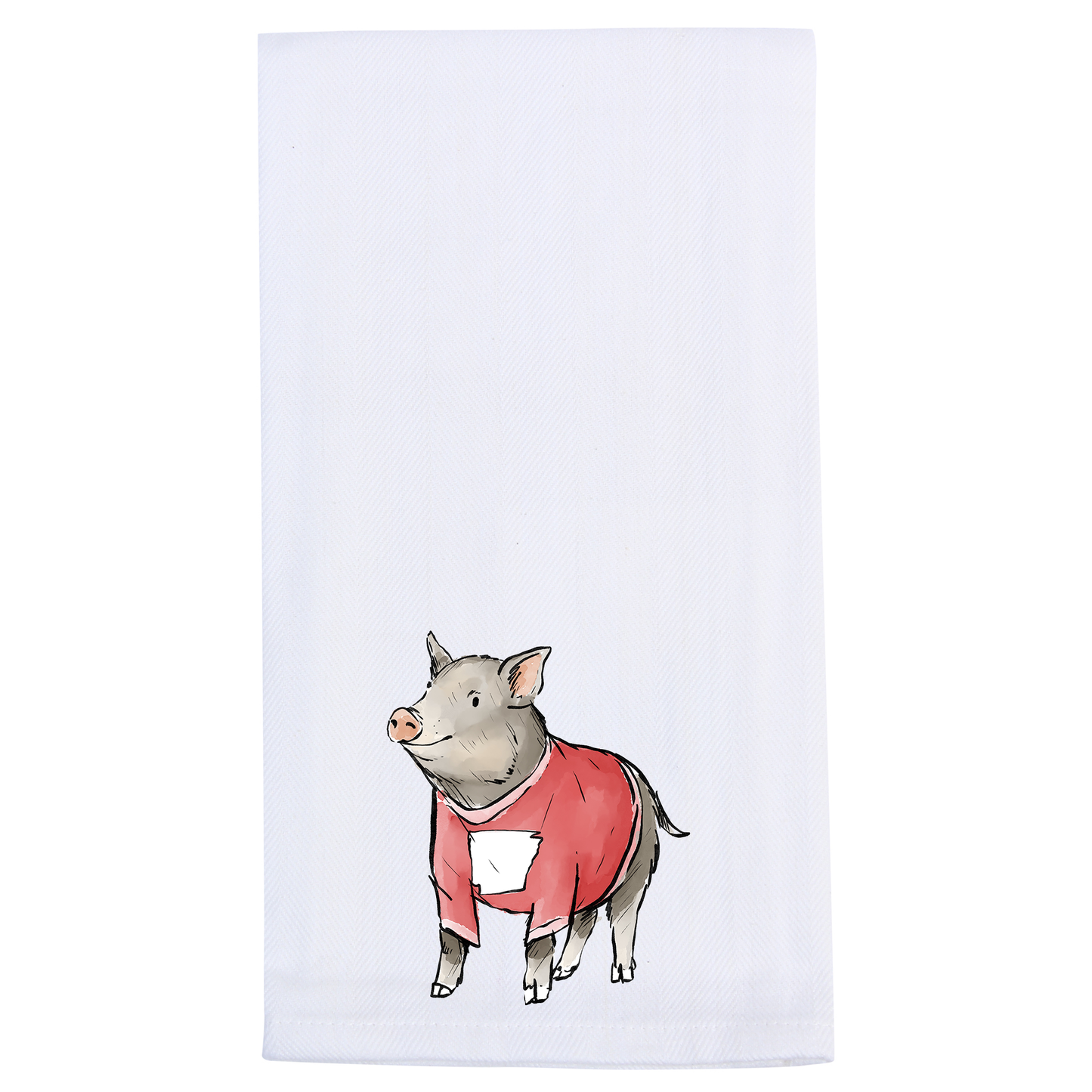 Wild Hog Tea Towel