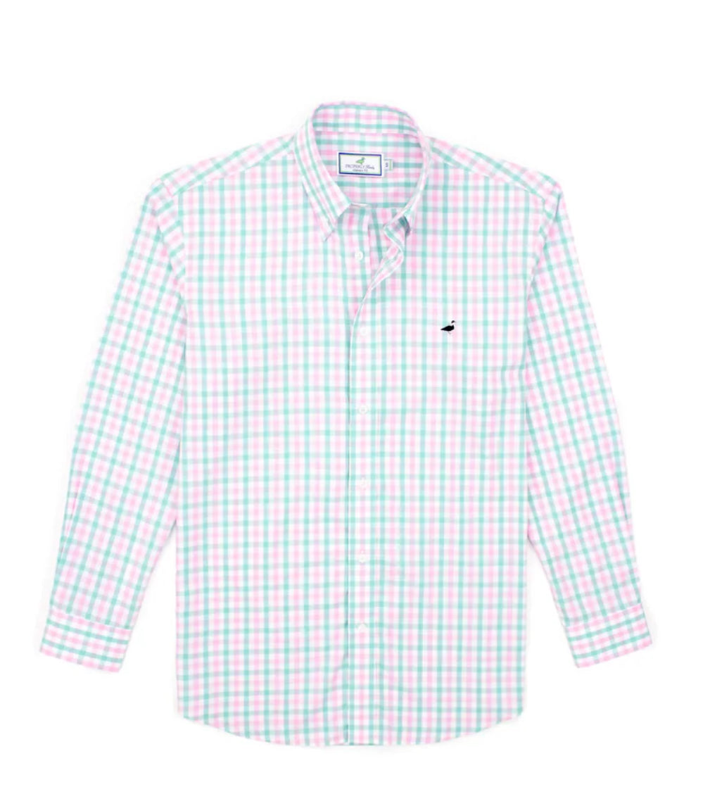 Properly tied rosemary button down