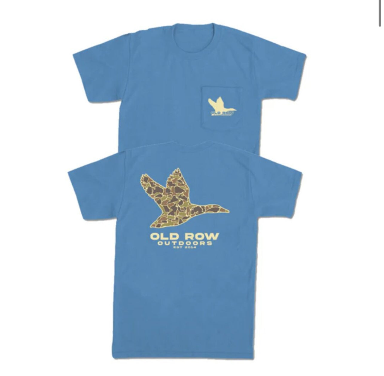 Old row Outdoors Flying Duck Pkt Tee by Old Row