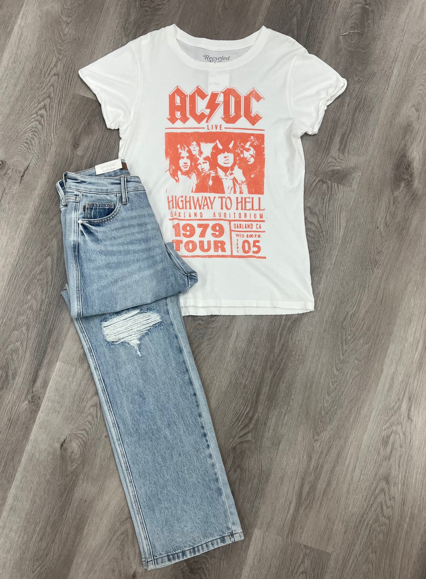 AC/DC graphic tee