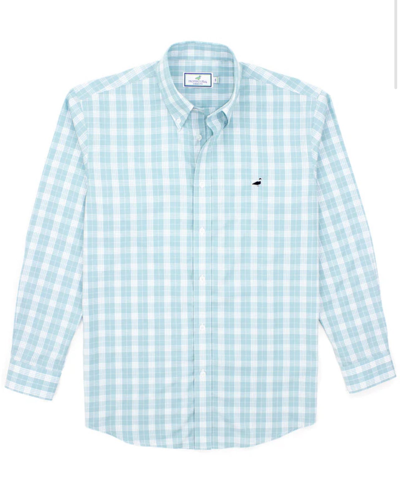 Properly tied Spanish moss button down