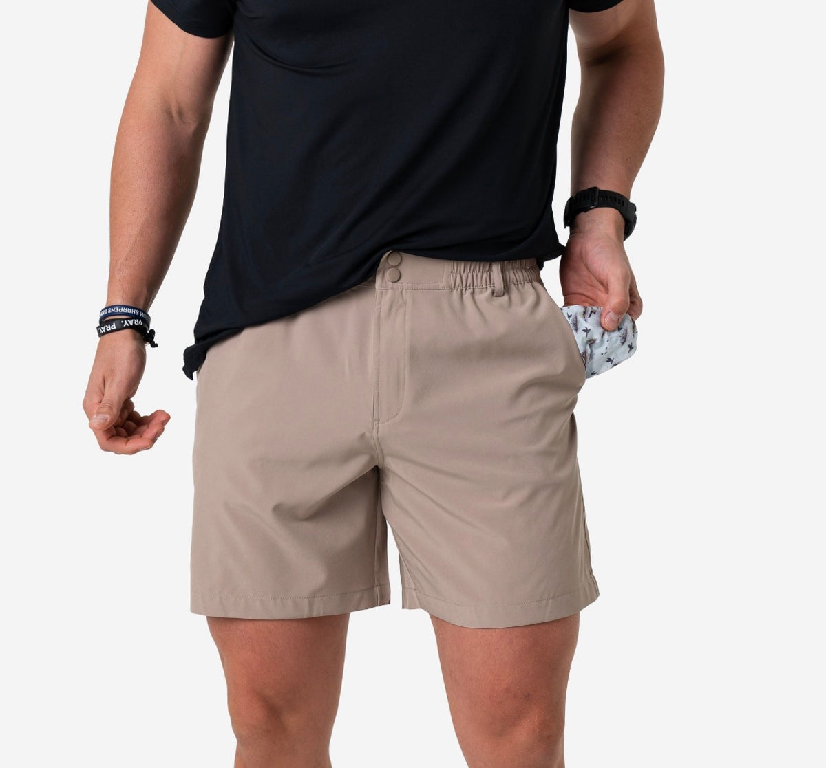 Burlebo everyday short - cobblestone - duck hunt pocket 5.5 in