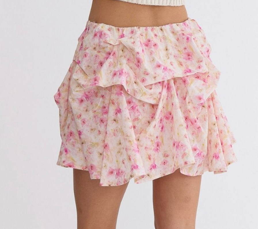 Floral skirt
