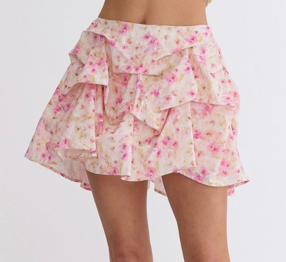 Floral skirt