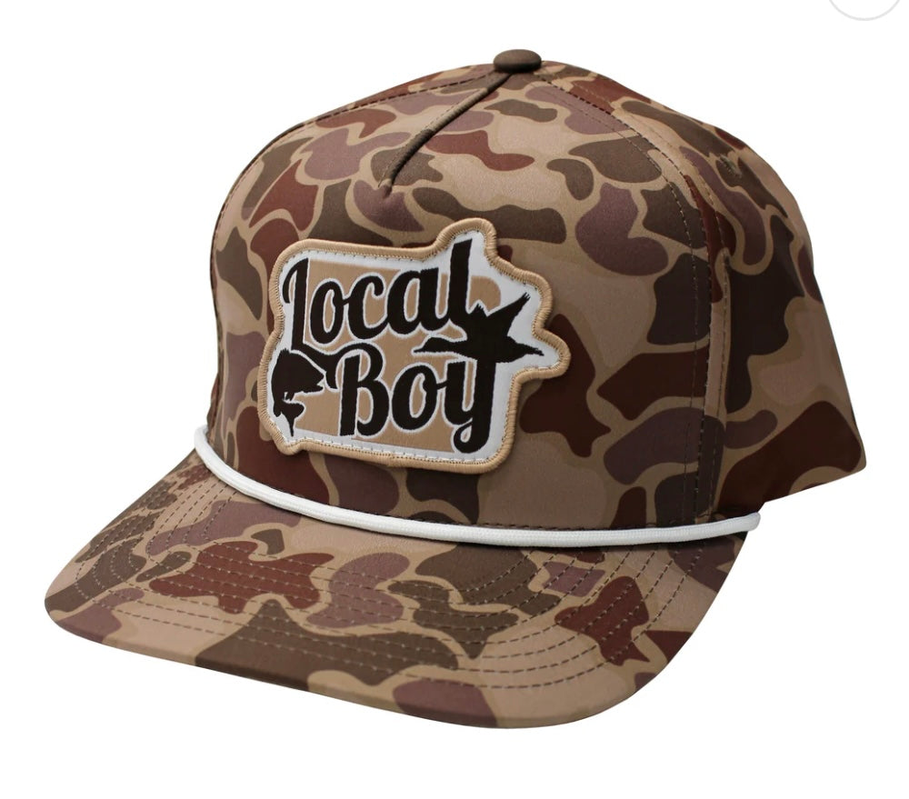 Local boy Open Season High-Crown Rope Hat