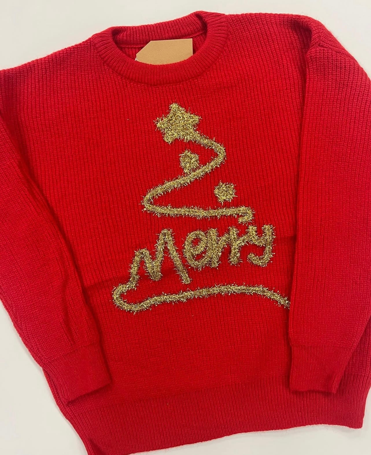 Merry holiday sweater