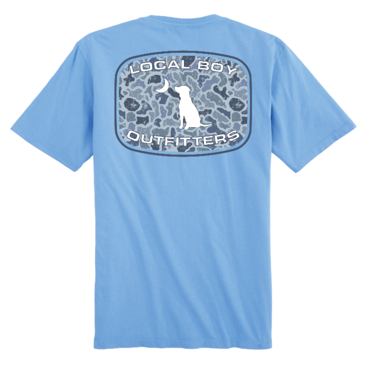 Local boy Youth Distressed LCF Cobalt Patch SS