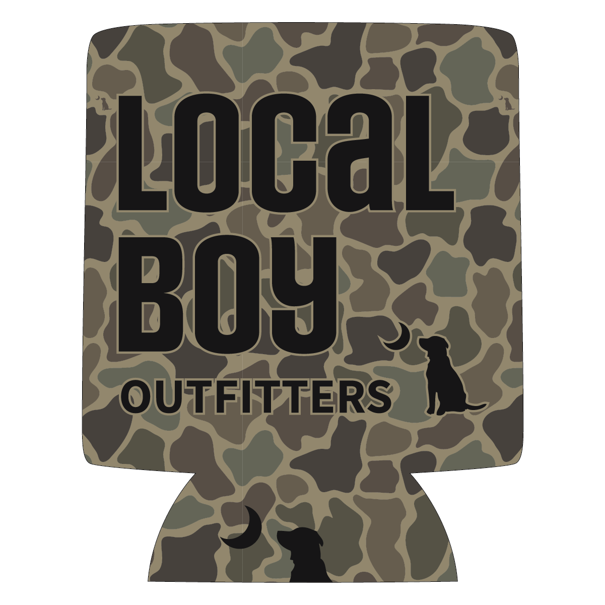Local boy Aligned Koozie