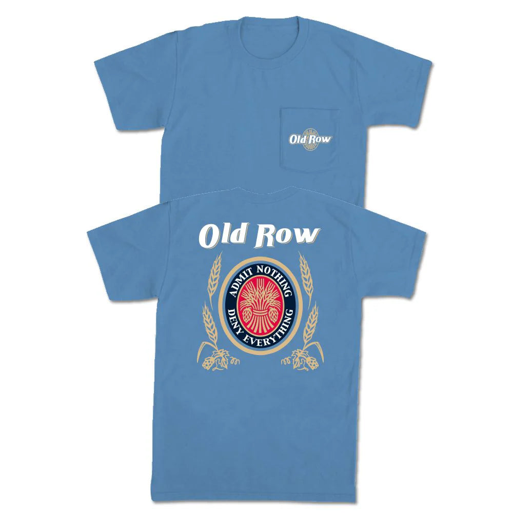 OLD ROW RETRO CAN POCKET TEE (BLUE)