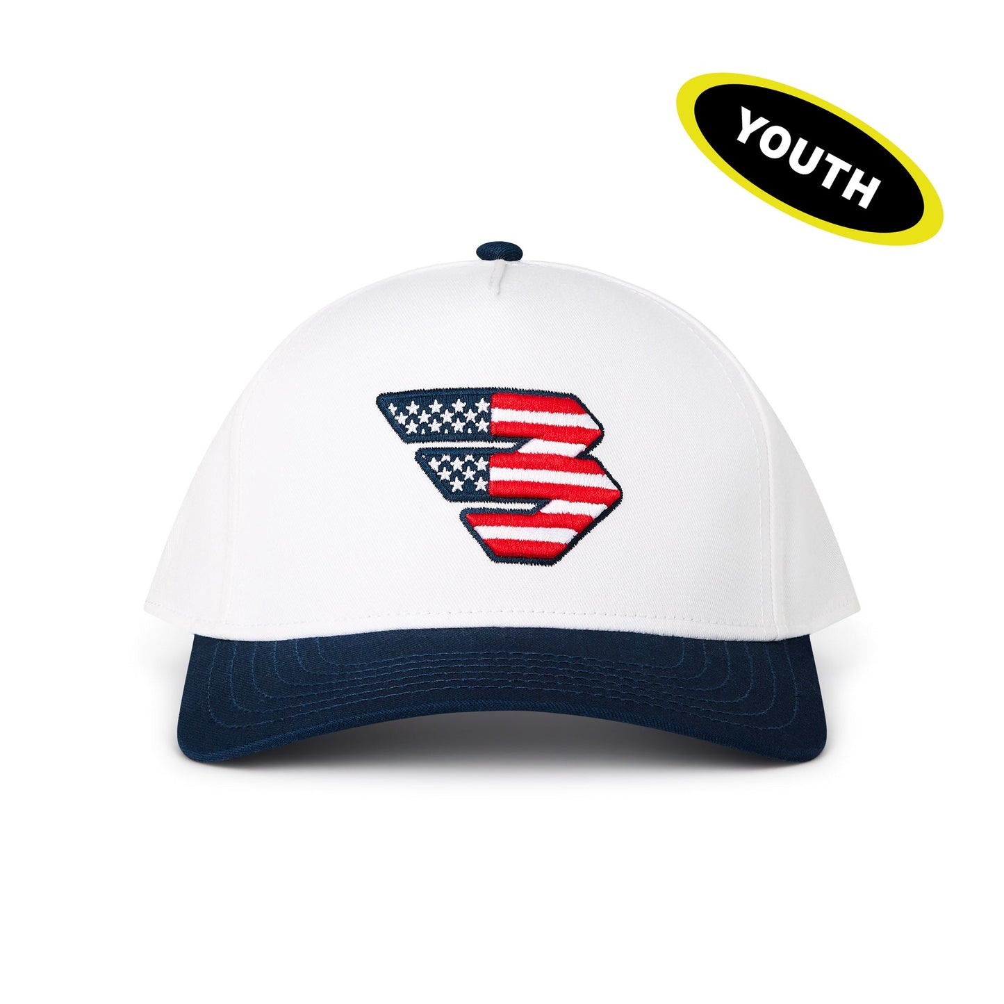 Burlebo Youth Cap - Patriotic Flying B - Navy