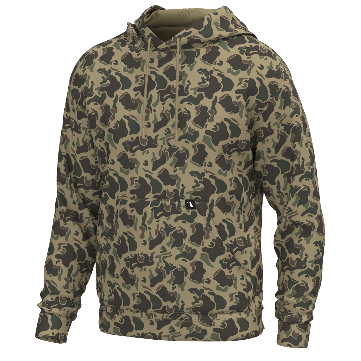 Local boy hilltop hoodie - retro camo