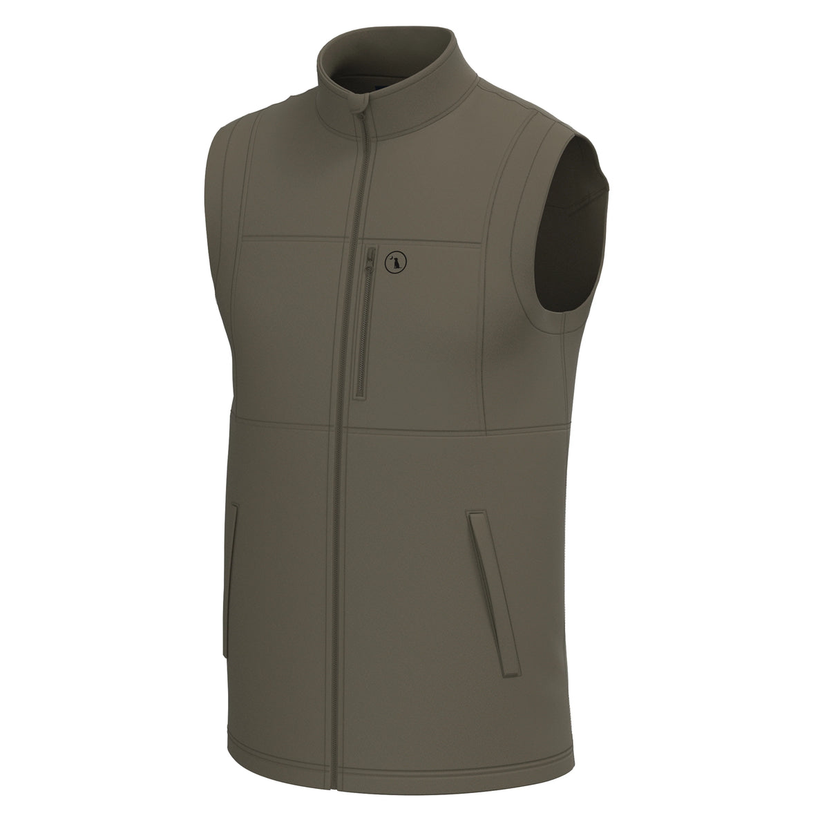 Local boy Elements Vest - dark tan