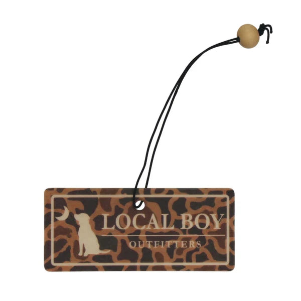 Local boy OLD SCHOOL PLATE AIR FRESHNER