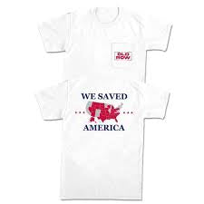 Old Row we saved America tee