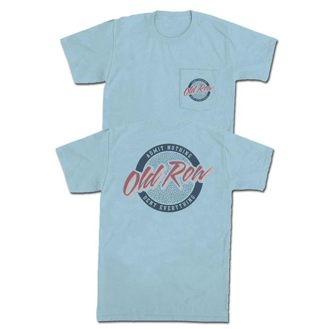 OLD ROW CIRCLE LOGO POCKET TEE