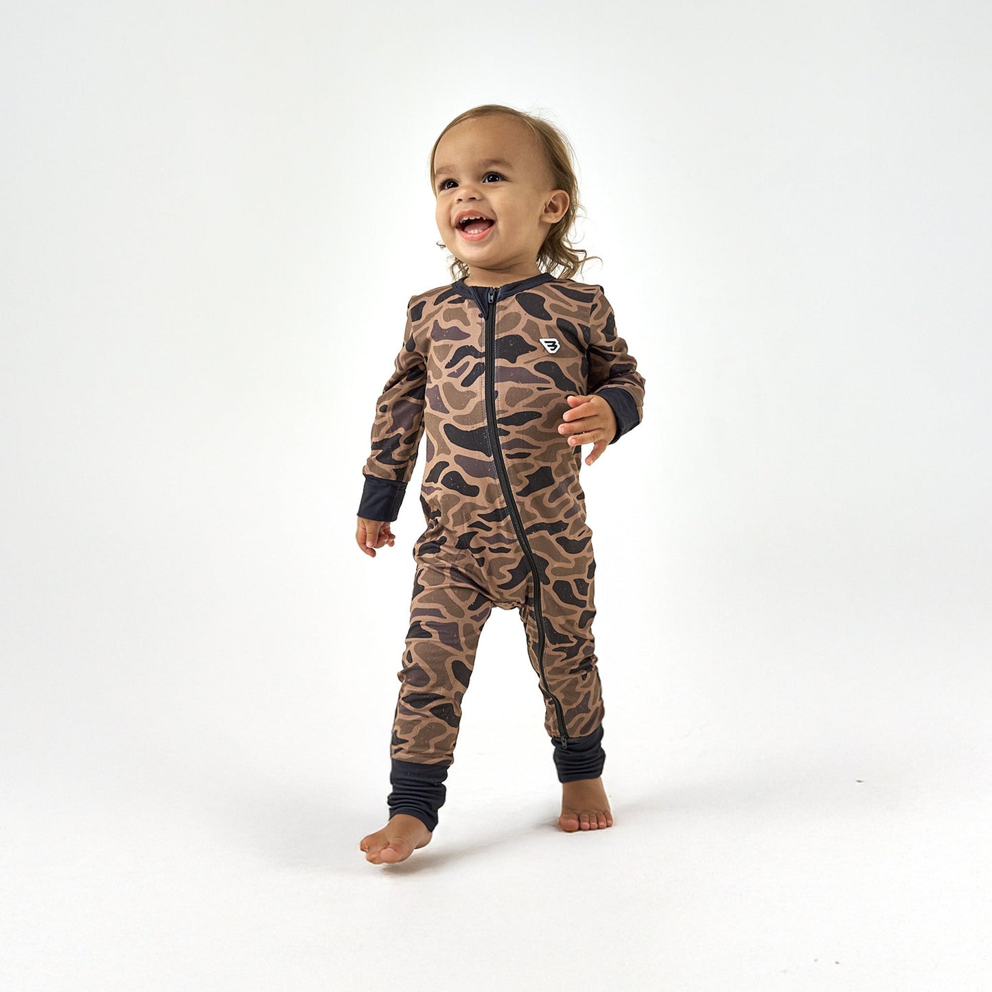 Burlebo Baby Zip Up - Gauge Camo