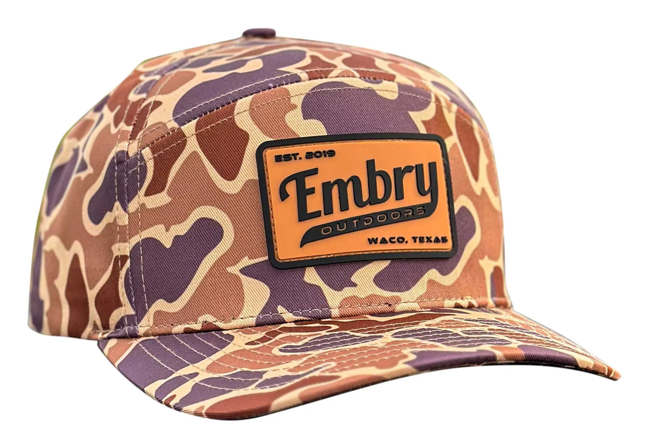 Embry Duck Camo 6 Panel "Retro" Trucker