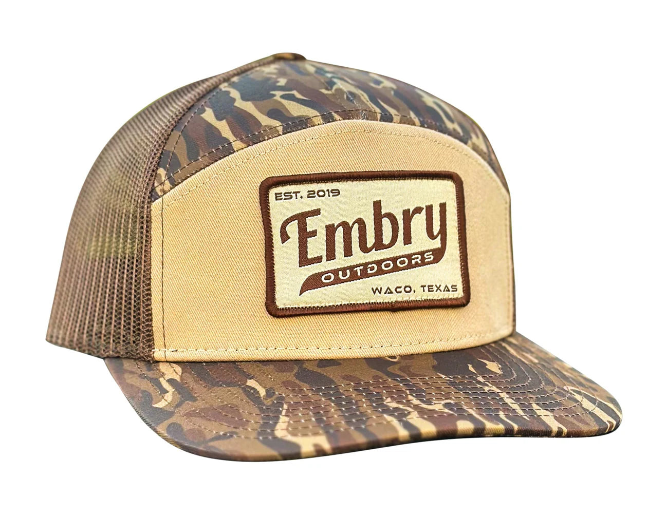 Embry Brown Ranch 7 Panel "Retro"