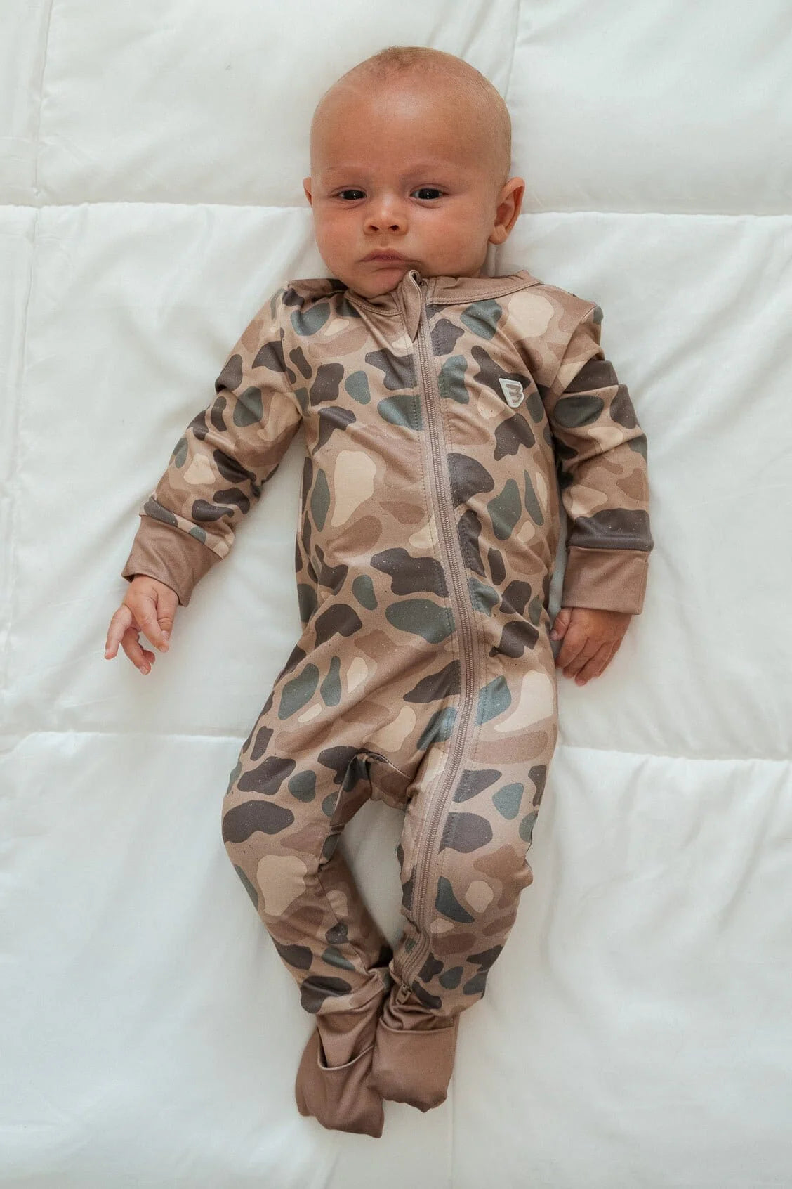 Burlebo Baby Zip Up - Pintail Camo