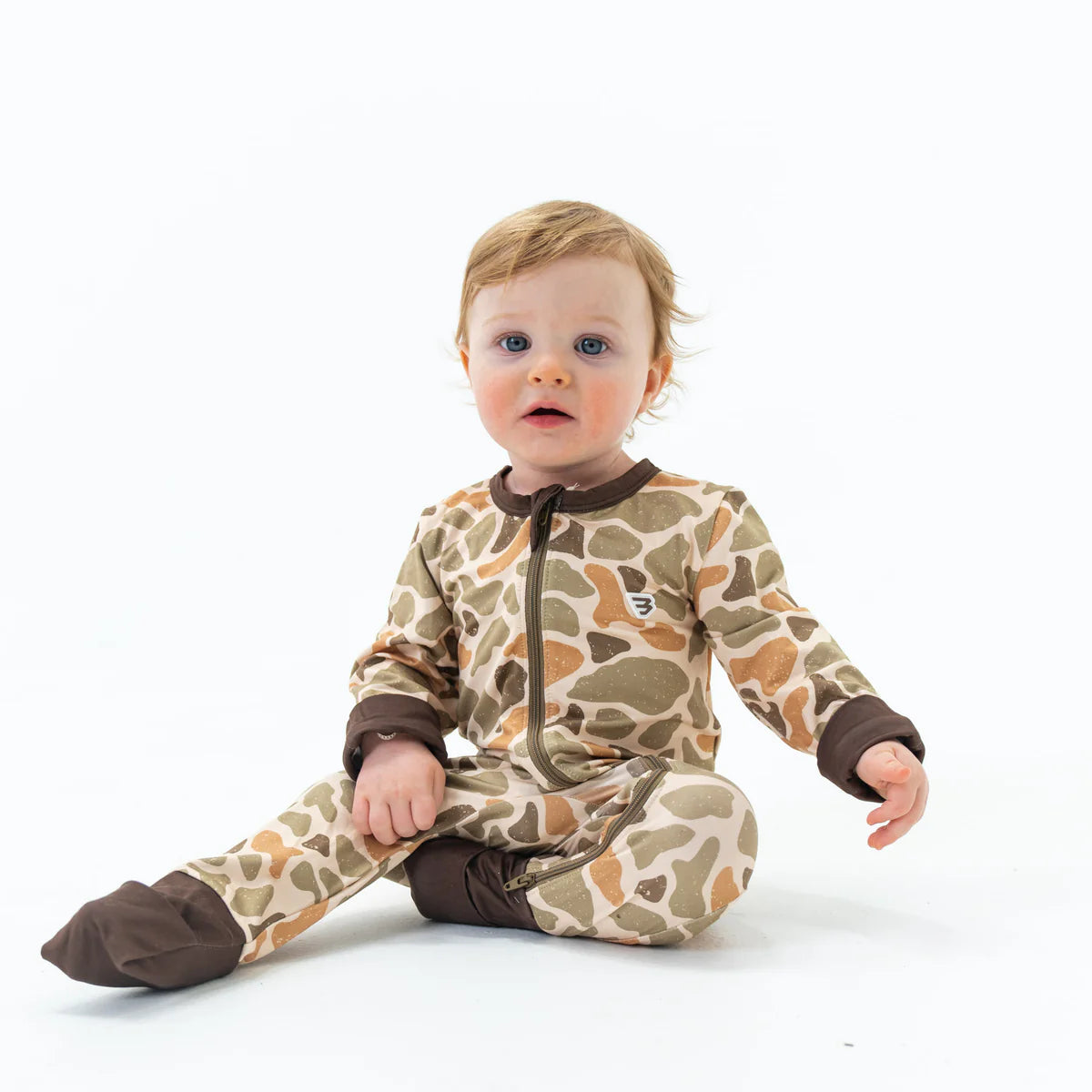 Burlebo Baby Zip Up - Venado Camo