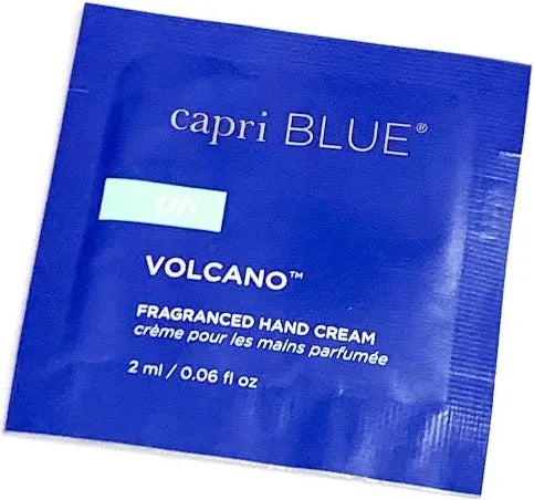 Capri blue hand cream sample 0.06 oz