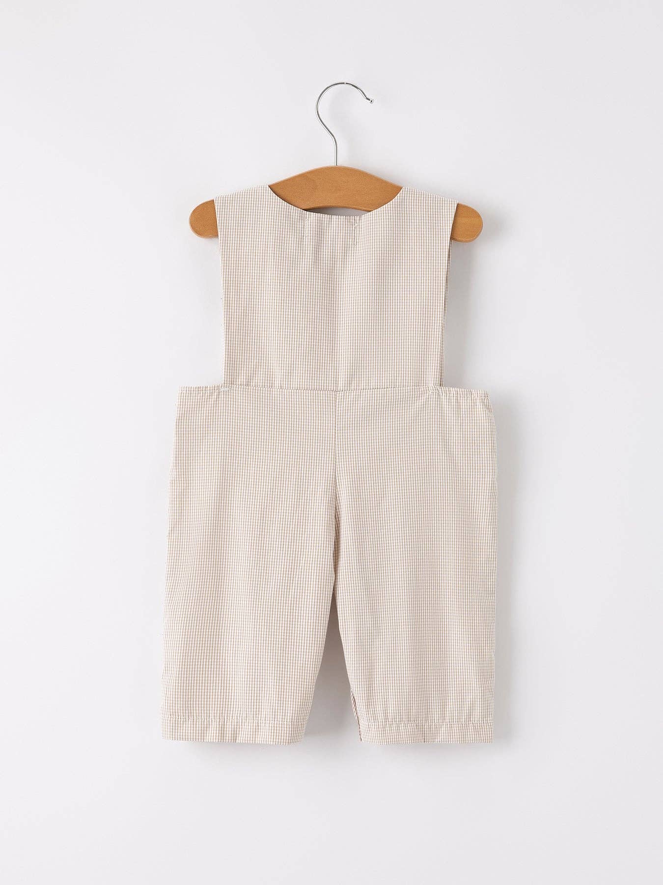 Halloween & Thanksgiving Pumpkin Smock Embroidered Boys Romper