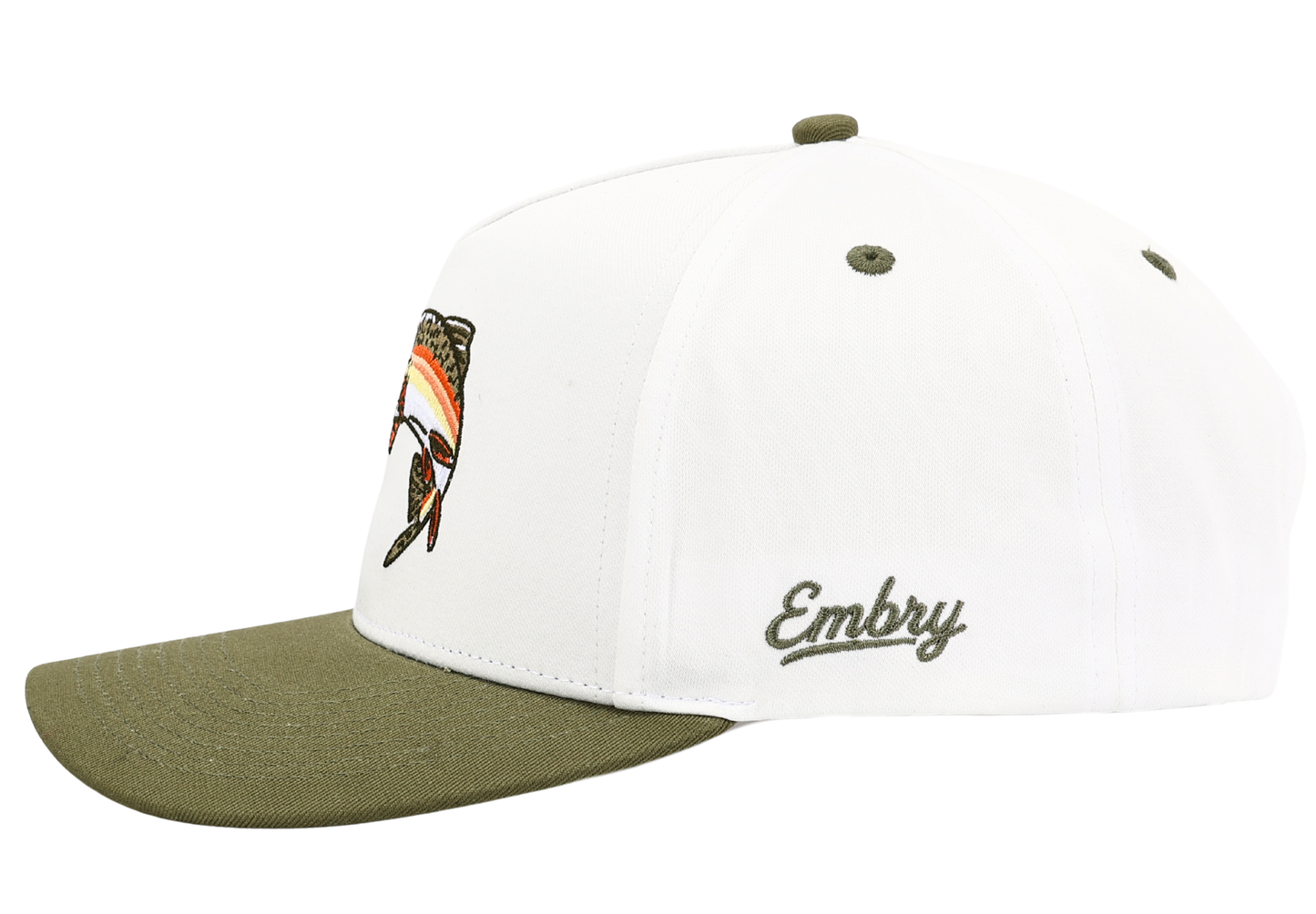 Embry White/Green - Rainbow Trout