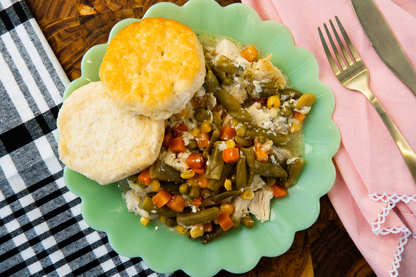 Crockstar Hearty Chicken Pot Pie