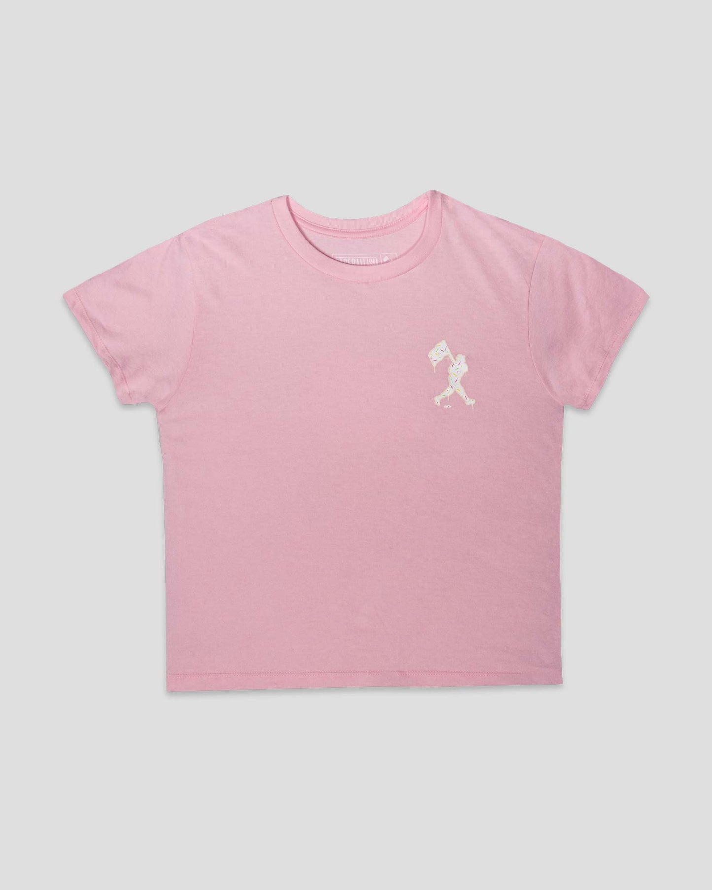 Batter Up Bakery Confetti Cupcake Youth T-Shirt: Youth Large