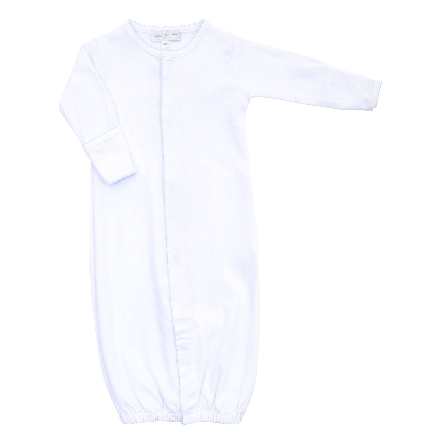 Solid Essentials White Blue Converter gown