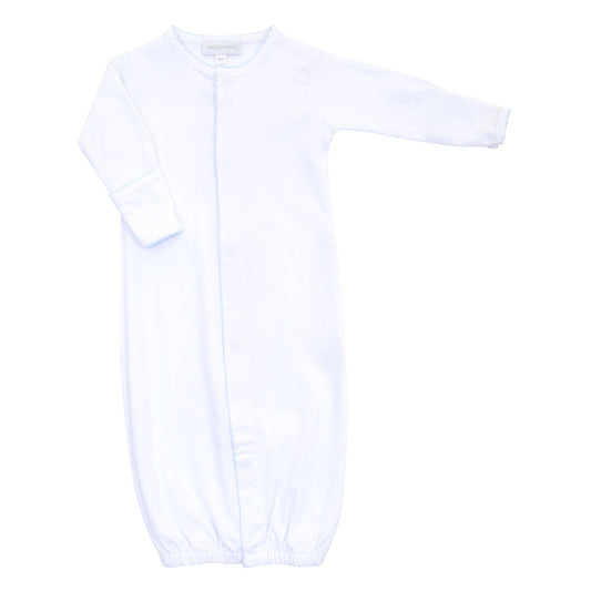 Solid Essentials White Blue Converter gown