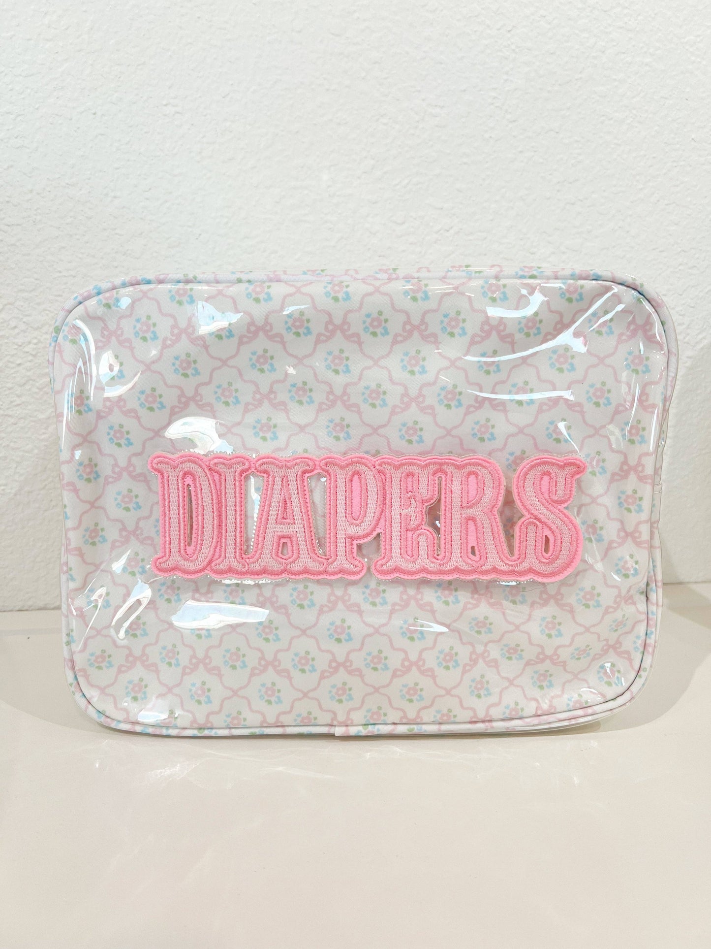 Diapers XL - Clear Coat Bag: Tan