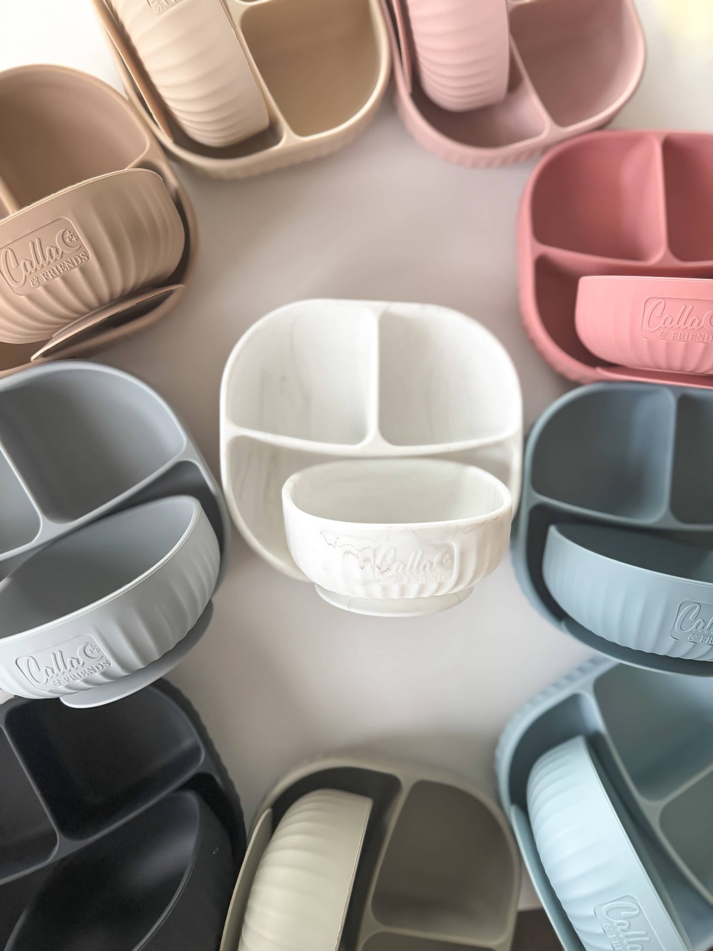 The Isla Plate: Powder Blue