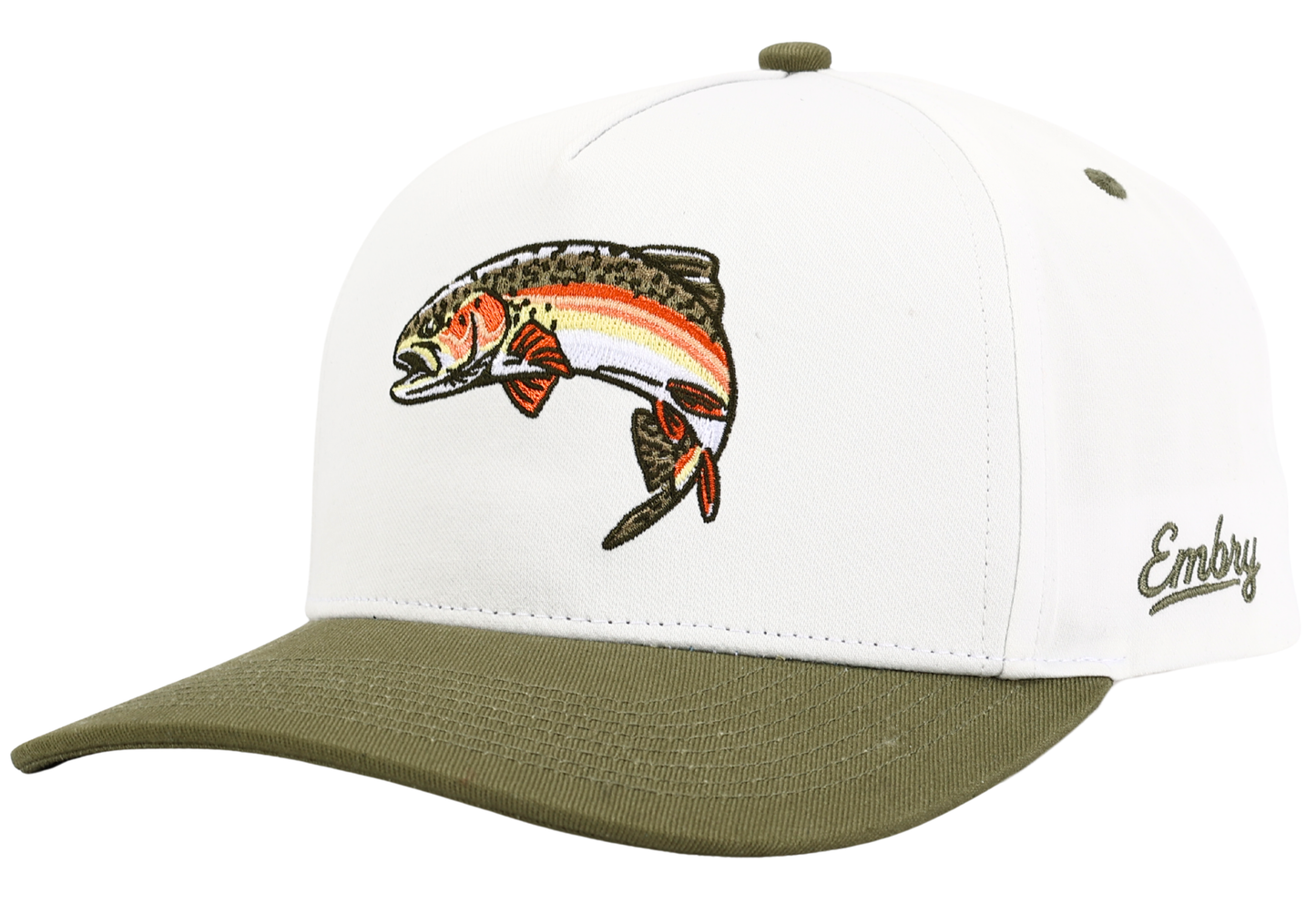 Embry White/Green - Rainbow Trout