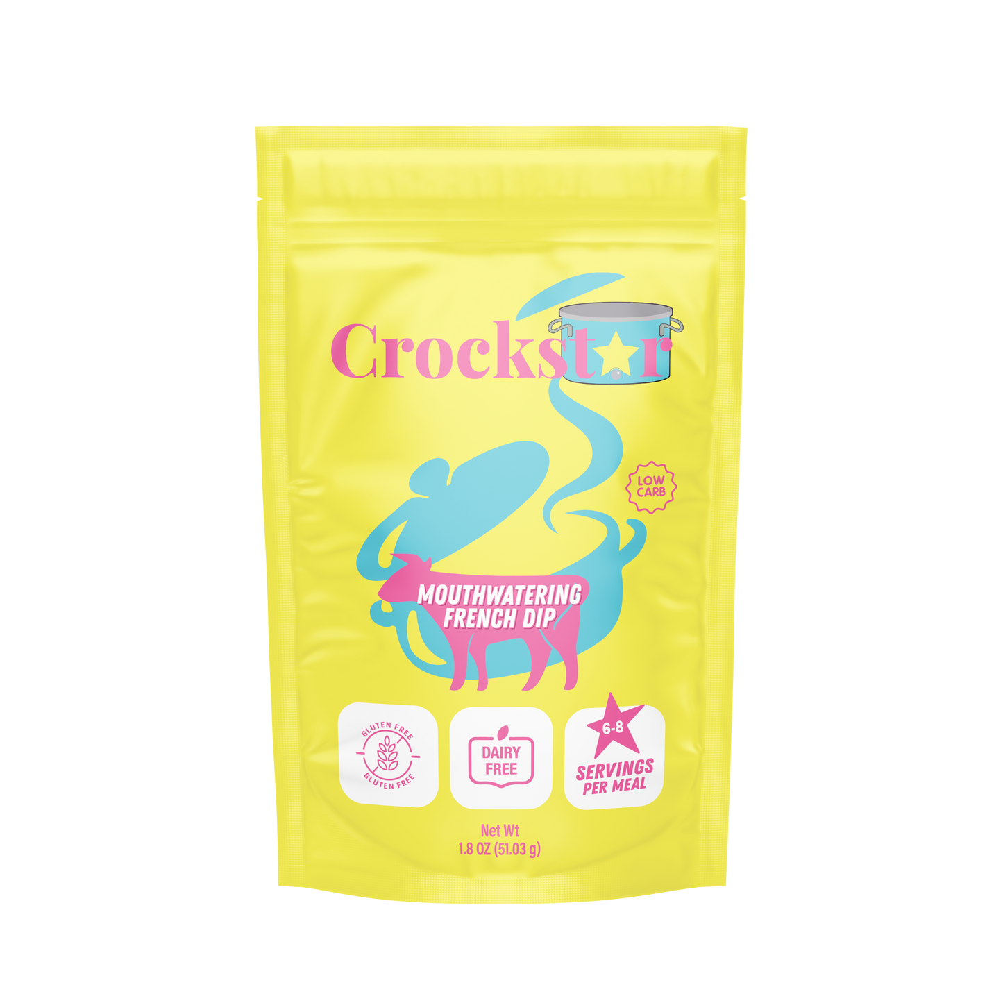 Crockstar Mouthwatering French Dip