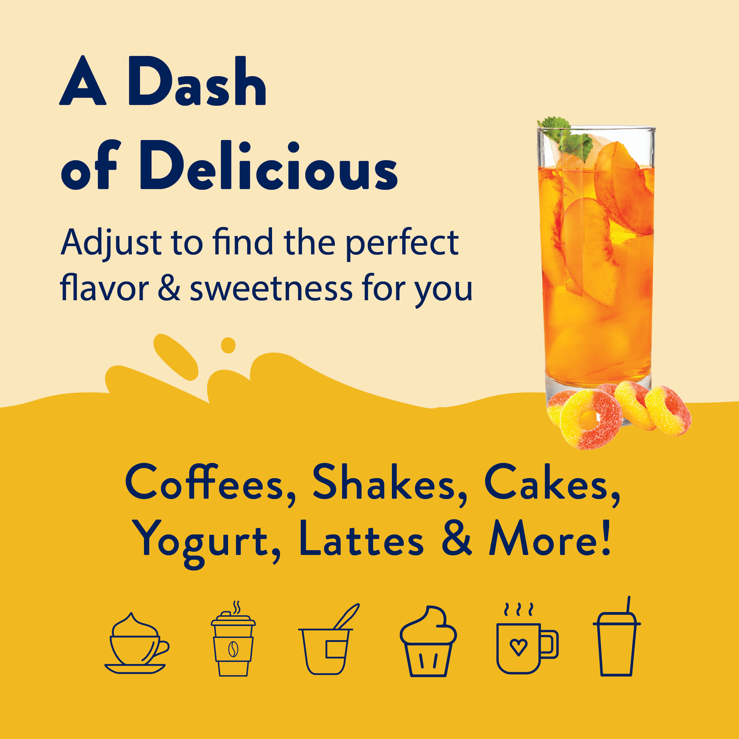 Flavor Burst - Sugar Free Peach Ring + Energy