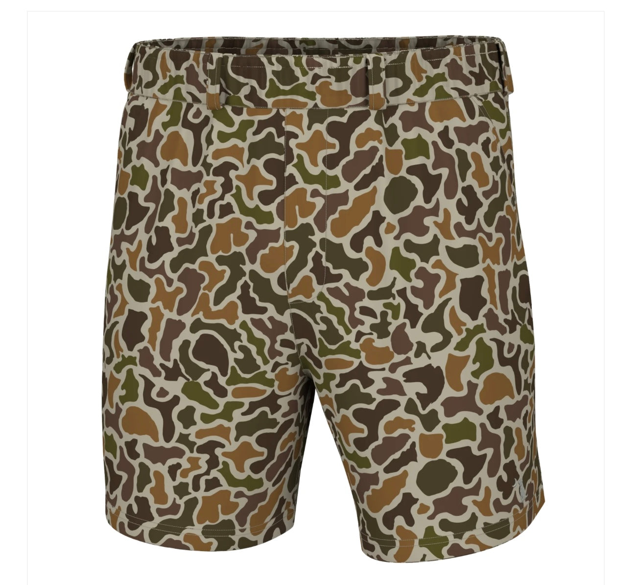 Local boy camo volley shorts