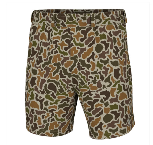 Local boy camo volley shorts