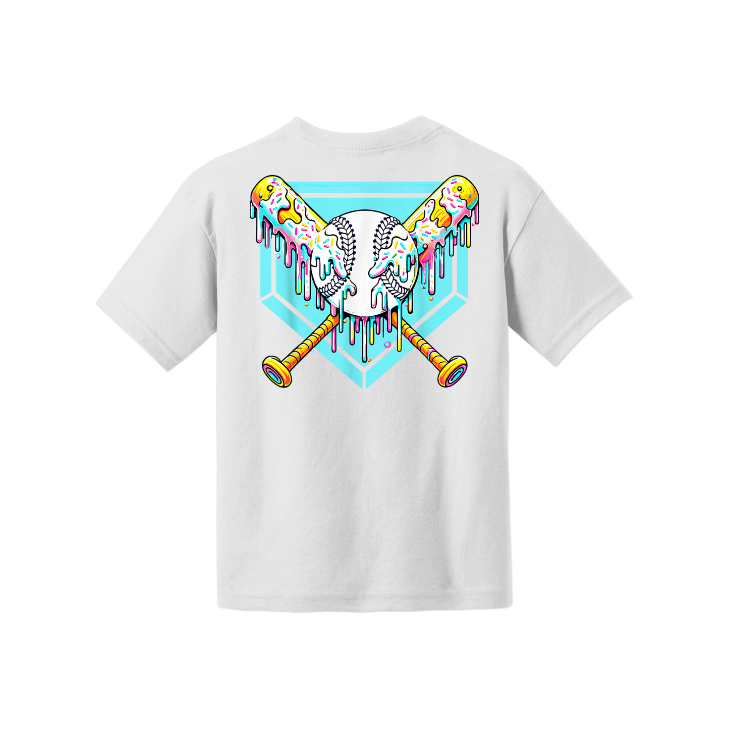 Baseball Drip Youth Tee