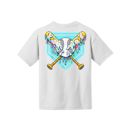 Baseball Drip Youth Tee