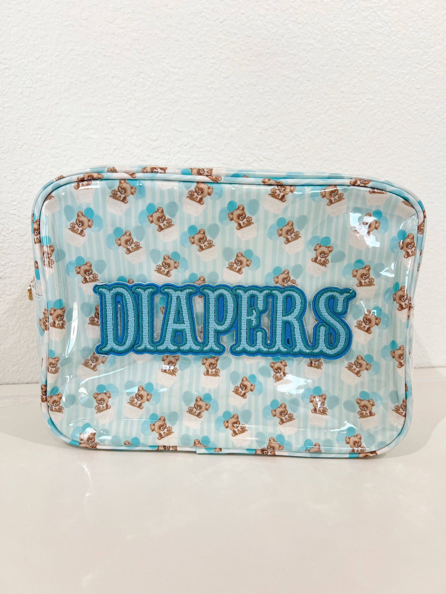 Diapers XL - Clear Coat Bag: Tan