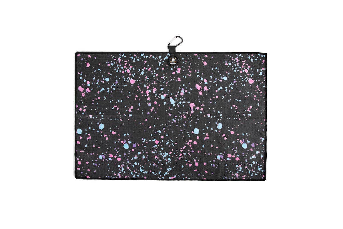 Shank it golf Paint Splatter Magnetic Golf Towel: Paint Splatter