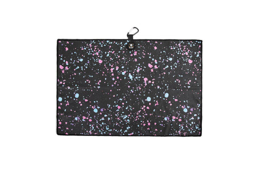 Shank it golf Paint Splatter Magnetic Golf Towel: Paint Splatter