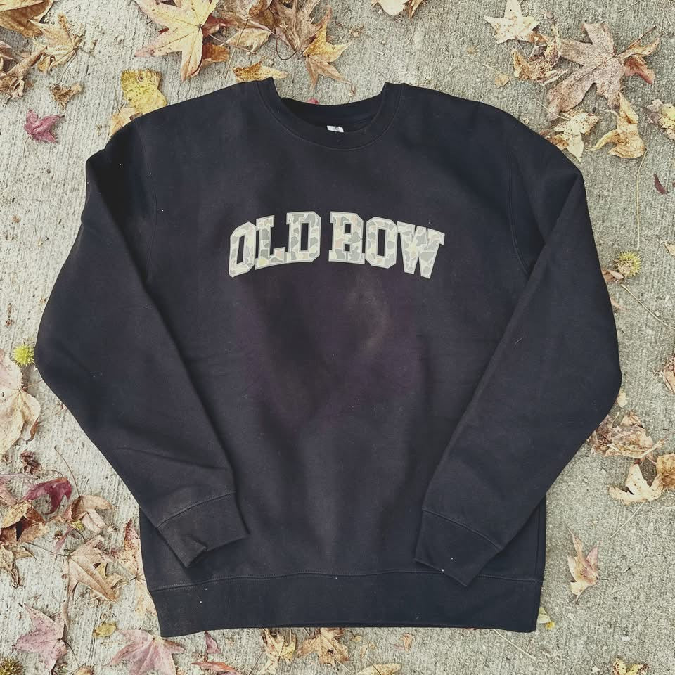 Old row sweatshirt black camo