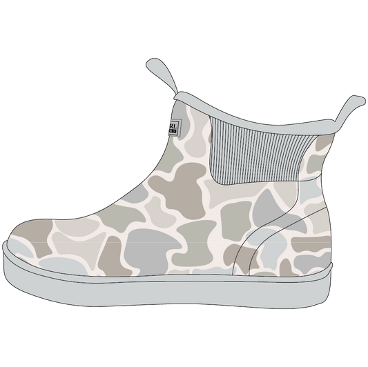 Local girl Rubber Boots salt water  camo