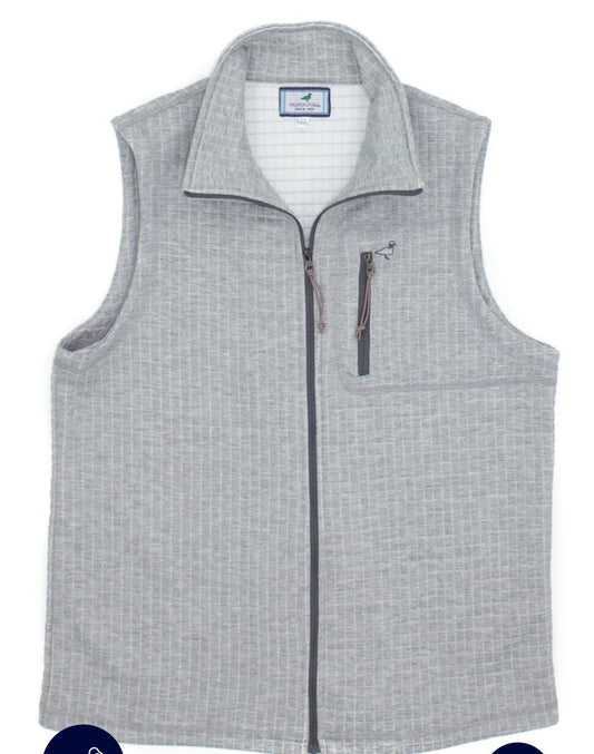 Properly tied Delta Vest Heather Grey