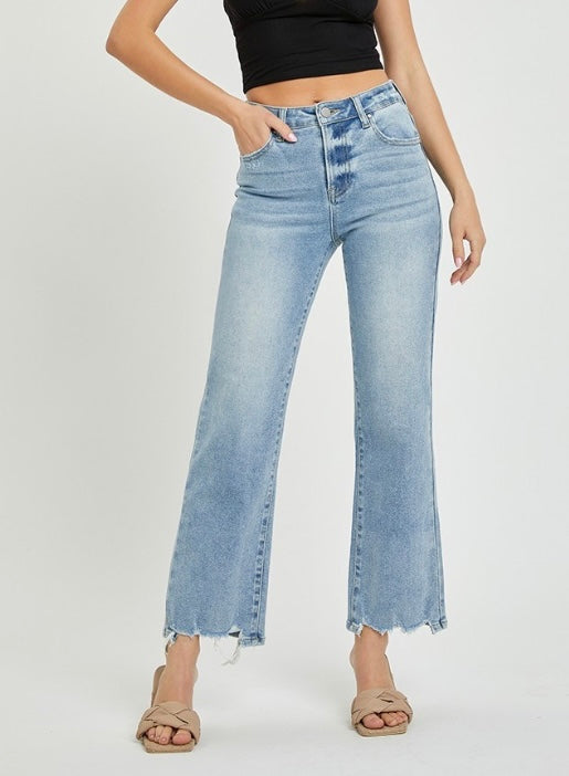 Risen jeans HIGH RISE RELAXED STRAIGHT RDP5459