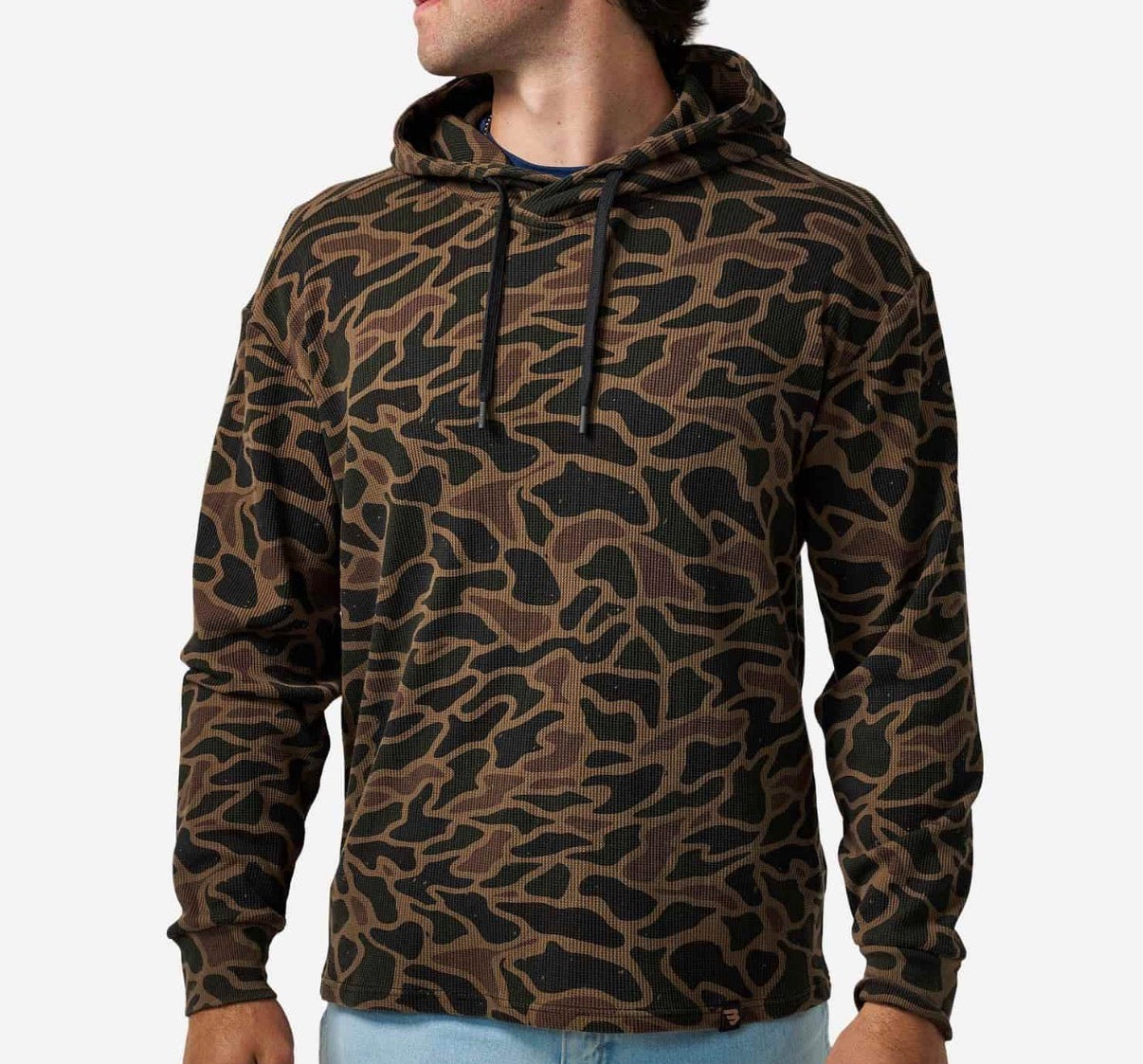Burlebo thermal hoodie - Bendita camo