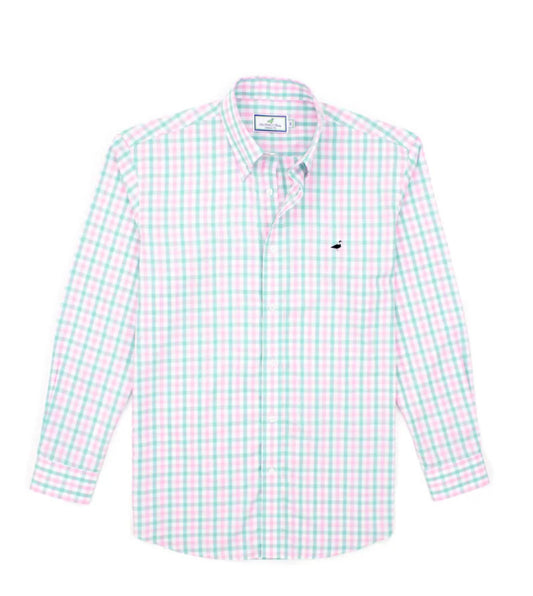 Properly tied rosemary button down